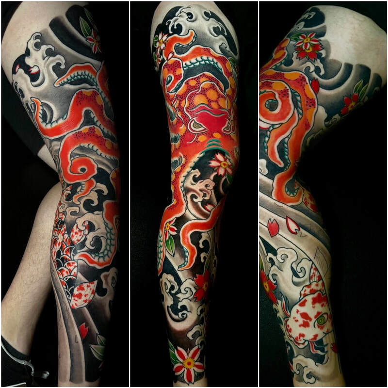 Tattoo work by AK Champloo Tattoo — photo 1 of 8