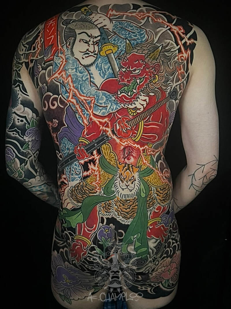 Tattoo work by AK Champloo Tattoo — photo 2 of 8